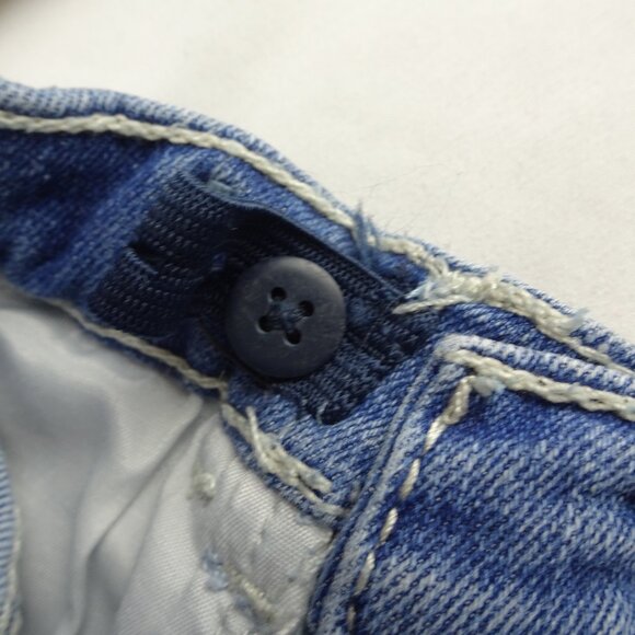 Wonder Nation Girl Youth Jean Short with Lace Flowers Size 3T - Picture 4 of 8